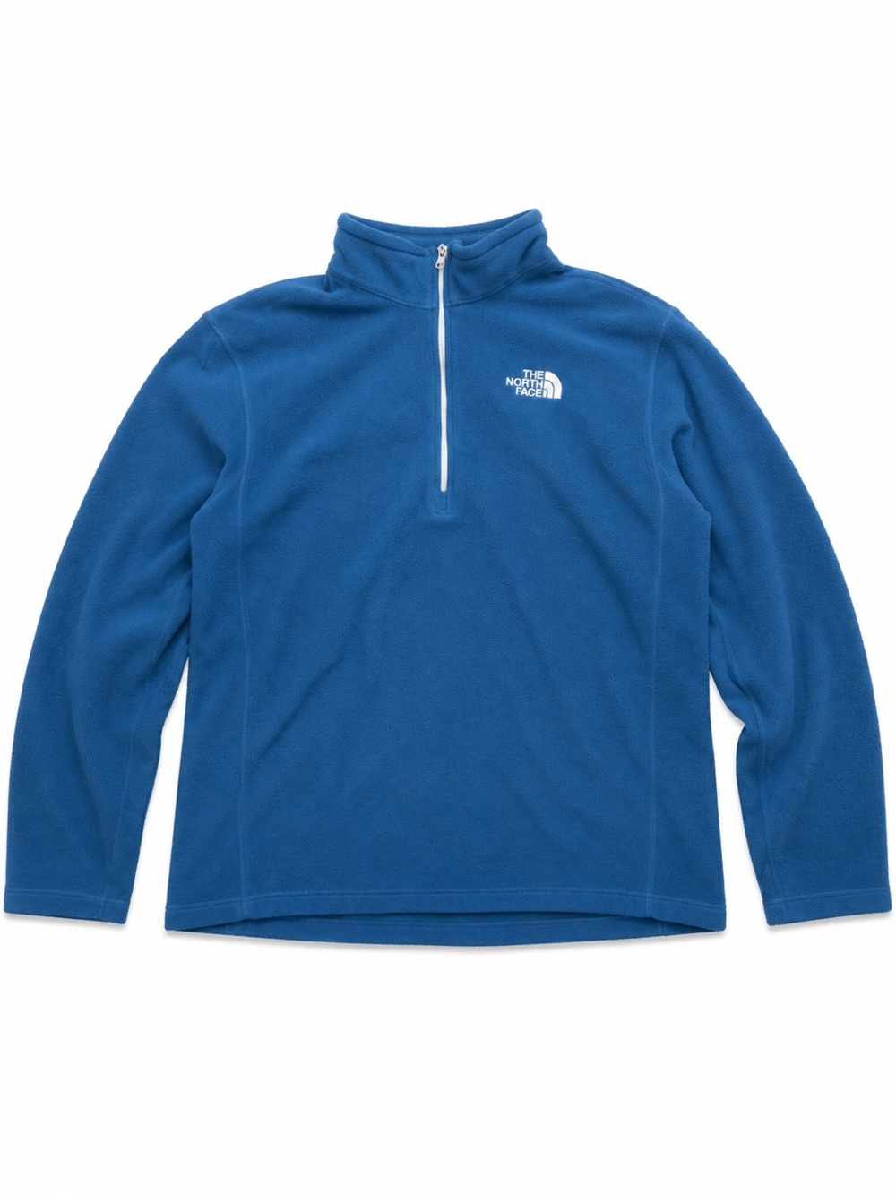 The North Face Mens Blue Half-Zip Fleece Pullover XL - Picture 1 of 3